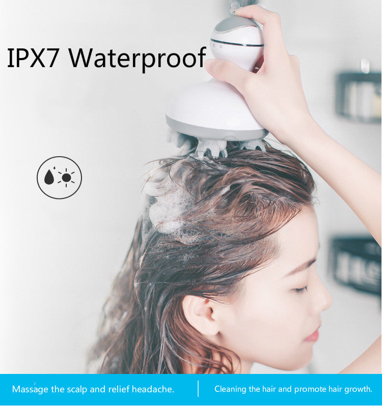 Waterproof Head Massager